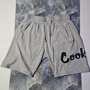 Cookies Puttin In Work Cotton Blend Above the Knee Shorts Men’s size Large Grey